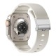 Apple Watch 10 46mm Zore KRD-145 Metal Tokalı Silikon Kordon Apple Watch 10 46mm Zore KRD-145 Metal Tokalı Silikon Kordon