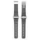 Apple Watch 10 46mm Zore KRD-145 Metal Tokalı Silikon Kordon Apple Watch 10 46mm Zore KRD-145 Metal Tokalı Silikon Kordon