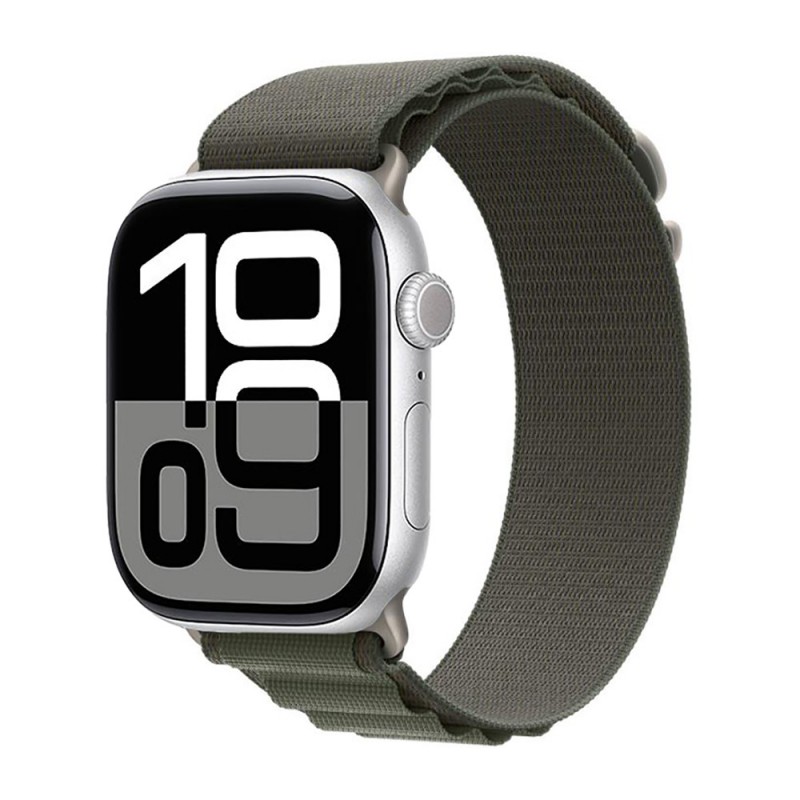 Bal-z Apple Watch 10 46mm  KRD-74 Hasır Kordon