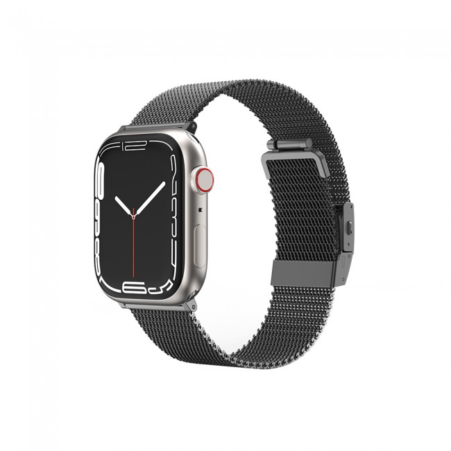 Apple Watch 38mm Amazingthing Titan Metal Hasır Kordon