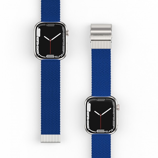 Apple Watch 38mm Amazingthing Titan Weave Örgü Sport Kordon