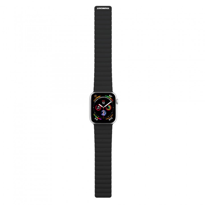 Apple Watch 38mm Kordon Youngkit Classical Magnetik Tak Çıkar Silikon Strap Kayış