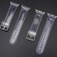 Apple Watch 38mm KRD-13 Şeffaf Silikon Kordon Apple Watch 38mm KRD-13 Şeffaf Silikon Kordon