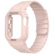 Apple Watch 38mm KRD-142 Airbag Tasarımlı Kasa Koruyuculu Silikon Kordon Apple Watch 38mm KRD-142 Airbag Tasarımlı Kasa Koruyuculu Silikon Kordon