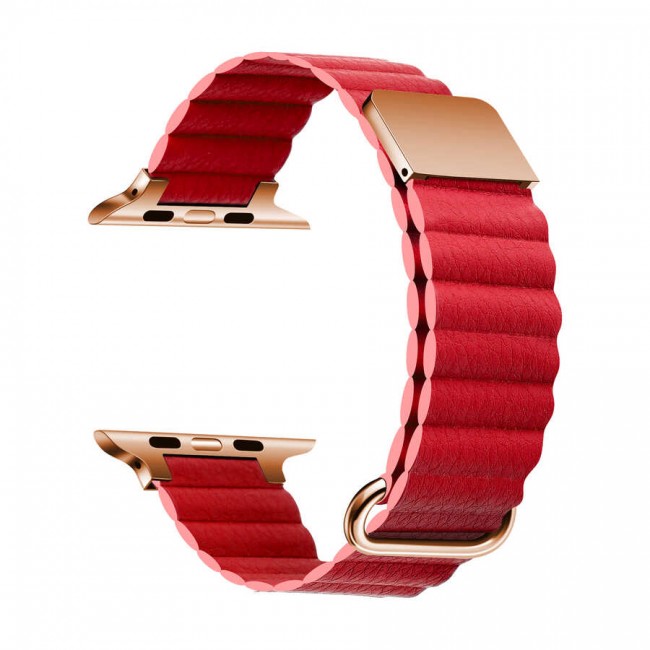 Apple Watch 38mm KRD-78 PU Deri Kordon Strap Kayış Apple Watch 38mm KRD-78 PU Deri Kordon Strap Kayış