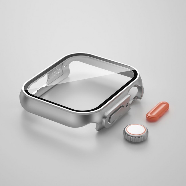 Apple Watch 38mm - Watch Ultra 49mm Kasa Dönüştürücü ve Ekran Koruyucu Zore Watch Gard 26 Apple Watch 38mm - Watch Ultra 49mm Kasa Dönüştürücü ve Ekran Koruyucu Zore Watch Gard 26