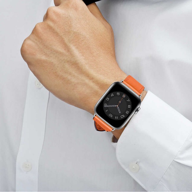 Apple Watch 38mm Wiwu Attleage Watchband Hakiki Deri Kordon Apple Watch 38mm Wiwu Attleage Watchband Hakiki Deri Kordon