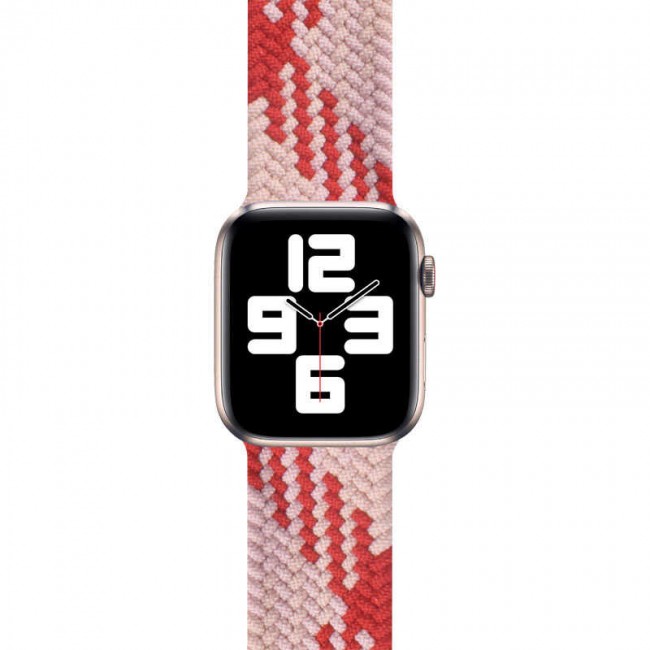 Apple Watch 38mm Wiwu Braided Solo Loop Contrast Color Small Kordon Apple Watch 38mm Wiwu Braided Solo Loop Contrast Color Small Kordon