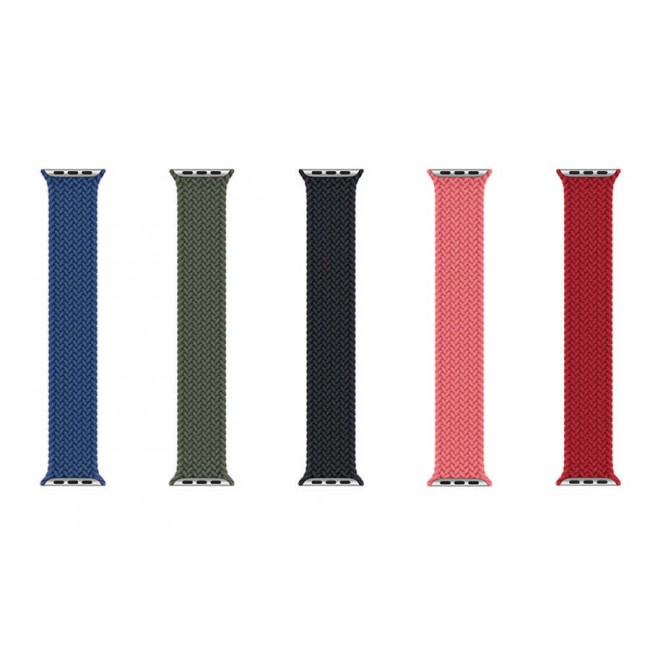 Apple Watch 38mm Wiwu Braided Solo Loop Medium Kordon Apple Watch 38mm Wiwu Braided Solo Loop Medium Kordon