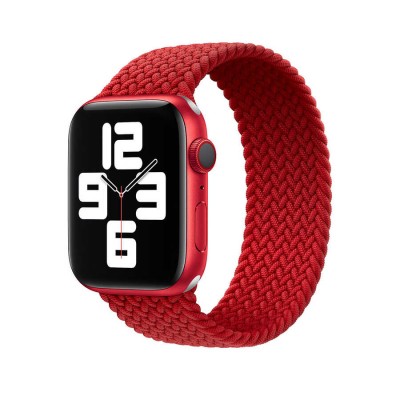 Bal-z Apple Watch 38mm Wiwu Braided Solo Loop Medium Kordon