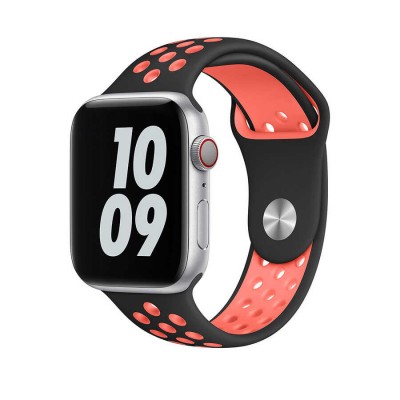 Bal-z Apple Watch 38mm Wiwu Dual Color Sport Band Silikon Kordon