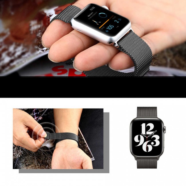 Apple Watch 38mm Wiwu Minalo Metal Kordon Apple Watch 38mm Wiwu Minalo Metal Kordon