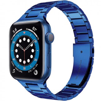 Apple Watch 38mm Wiwu Ultra Thin Steel Belt Three Beads Metal Kordon Apple Watch 38mm Wiwu Ultra Thin Steel Belt Three Beads Metal Kordon