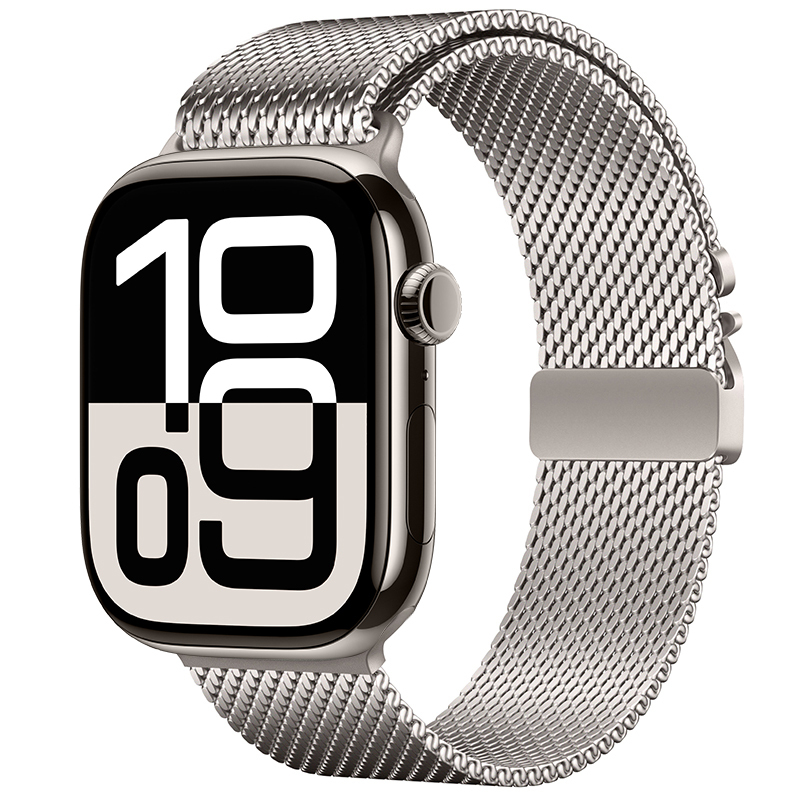 Bal-z Apple Watch 38mm  KRD-121 Metal Hasır Kordon