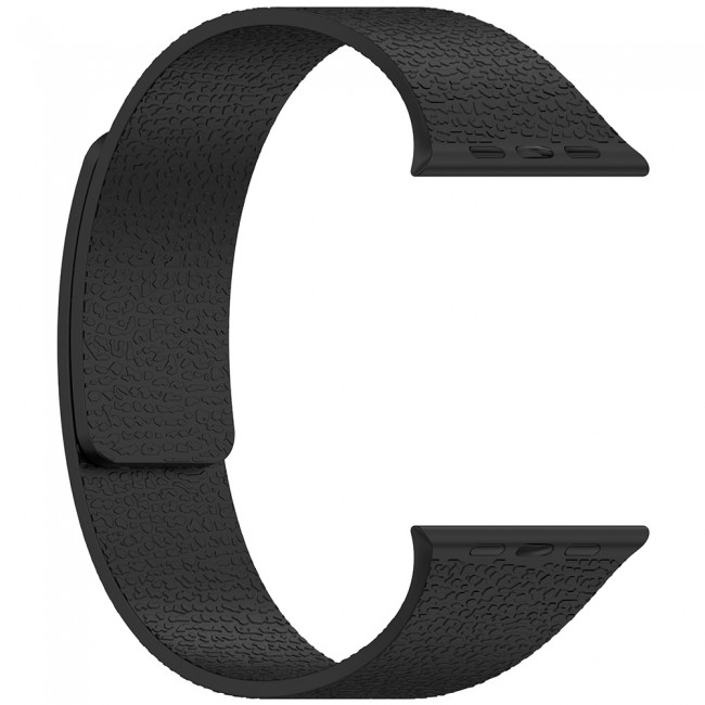 Apple Watch 38mm Zore KRD-136 Kabartma Desenli Silikon Kordon