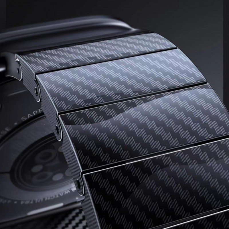 Bal-z Apple Watch 38mm  KRD-90 600D Karbon Fiber Kordon