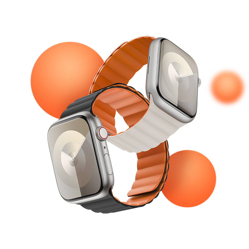 Bal-z Apple Watch 40mm Benks Magnetik Tak Çıkar Silikon Strap Kayış