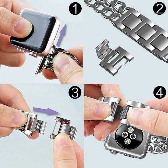 Apple Watch 40mm Cowboy Metal Kordon Apple Watch 40mm Cowboy Metal Kordon