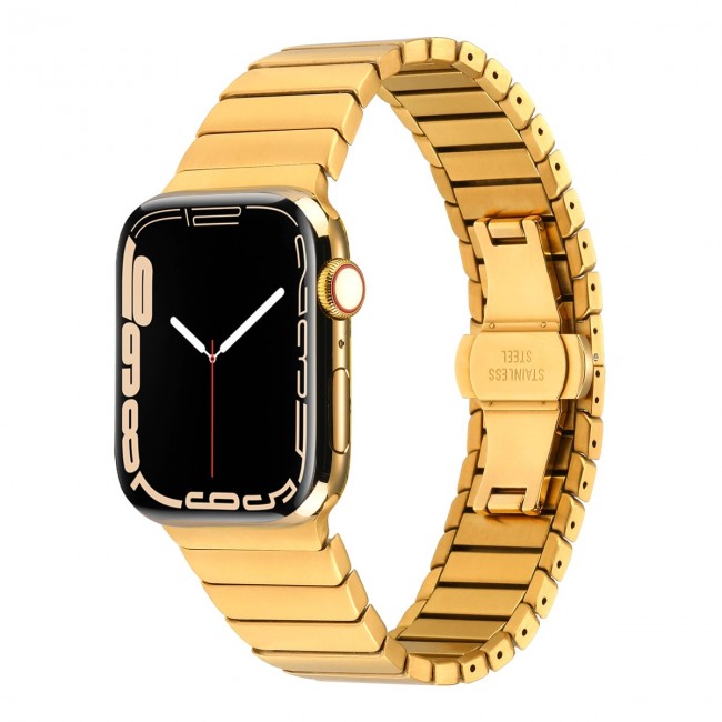 Apple Watch 40mm Kordon KRD-79 Metal Strap Kayış Apple Watch 40mm Kordon KRD-79 Metal Strap Kayış