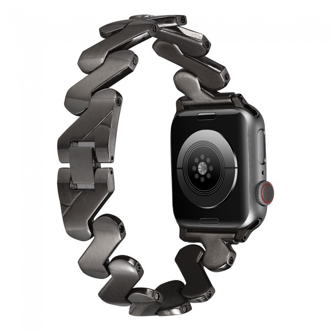 Apple Watch 40mm Kordon KRD-80 Metal Strap Kayış Apple Watch 40mm Kordon KRD-80 Metal Strap Kayış