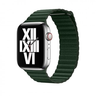 Apple Watch 40mm KRD-09 Deri Lop Kordon Apple Watch 40mm KRD-09 Deri Lop Kordon