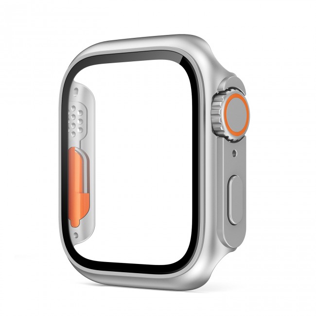 Apple Watch 40mm - Watch Ultra 49mm Kasa Dönüştürücü ve Ekran Koruyucu Zore Watch Gard 25 Apple Watch 40mm - Watch Ultra 49mm Kasa Dönüştürücü ve Ekran Koruyucu Zore Watch Gard 25