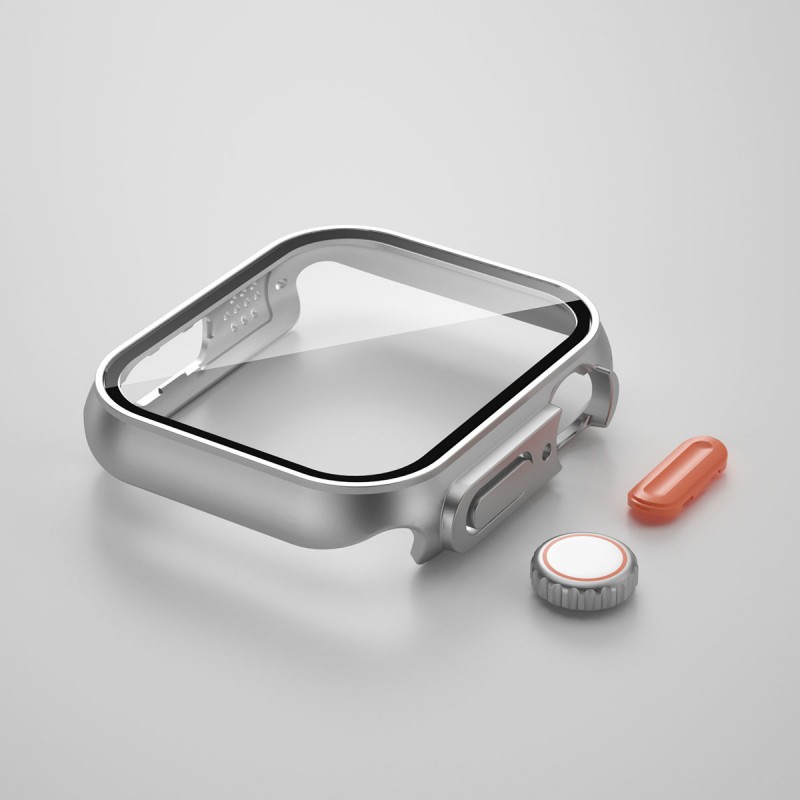 Bal-z Apple Watch 40mm - Watch Ultra 49mm Kasa Dönüştürücü ve Ekran Koruyucu  Watch Gard 26