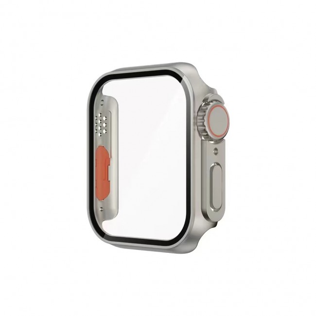 Apple Watch 40mm - Watch Ultra 49mm Kasa Dönüştürücü ve Ekran Koruyucu Zore Watch Gard 27 Apple Watch 40mm - Watch Ultra 49mm Kasa Dönüştürücü ve Ekran Koruyucu Zore Watch Gard 27