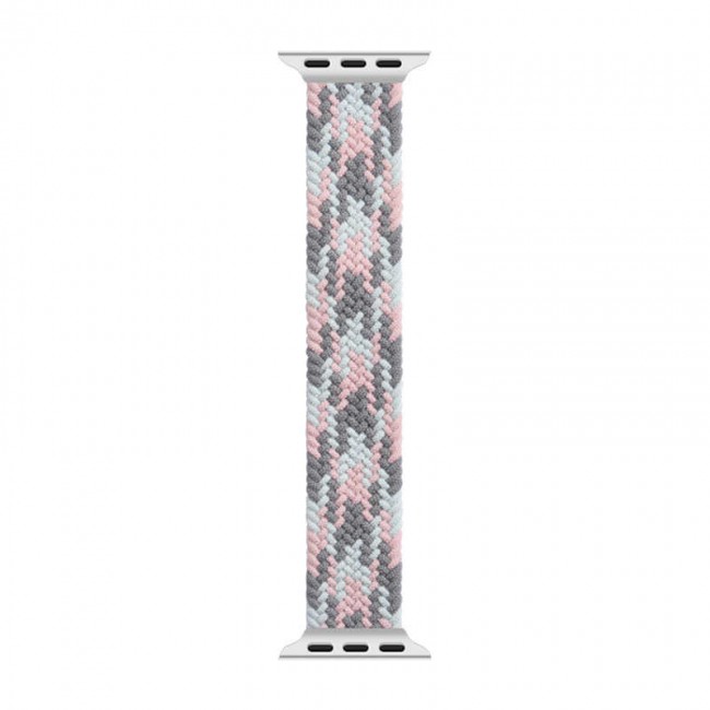 Apple Watch 40mm Wiwu Braided Solo Loop Contrast Color Medium Kordon Apple Watch 40mm Wiwu Braided Solo Loop Contrast Color Medium Kordon
