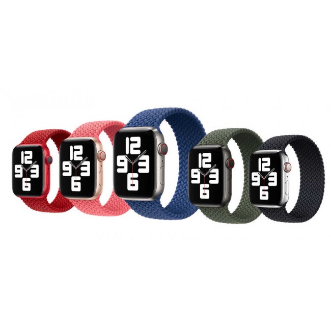 Apple Watch 40mm Wiwu Braided Solo Loop Small Kordon Apple Watch 40mm Wiwu Braided Solo Loop Small Kordon