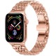 Apple Watch 40mm Wiwu Seven Beads Steel Belt Metal Kordon Apple Watch 40mm Wiwu Seven Beads Steel Belt Metal Kordon