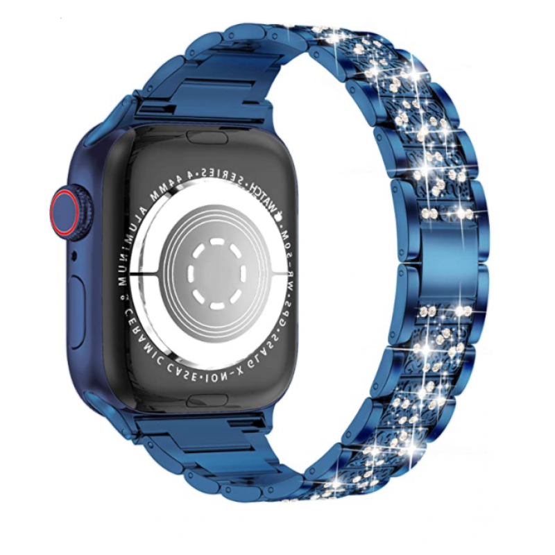 Bal-z Apple Watch 40mm Wiwu Three Beads Set Auger Metal Kordon