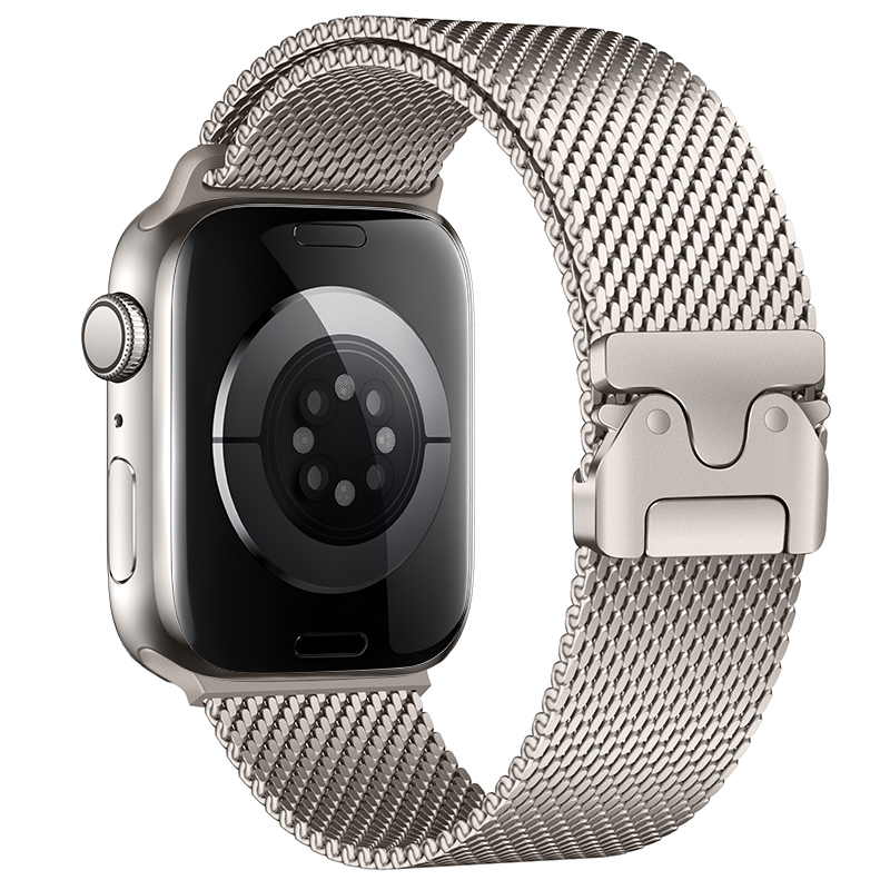 Bal-z Apple Watch 40mm  KRD-121 Metal Hasır Kordon