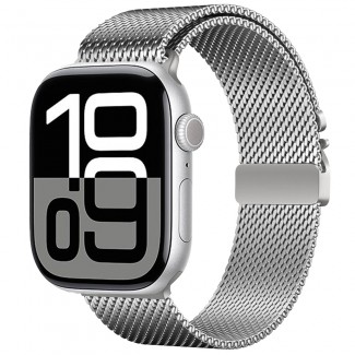 Apple Watch 40mm Zore KRD-121 Metal Hasır Kordon Apple Watch 40mm Zore KRD-121 Metal Hasır Kordon