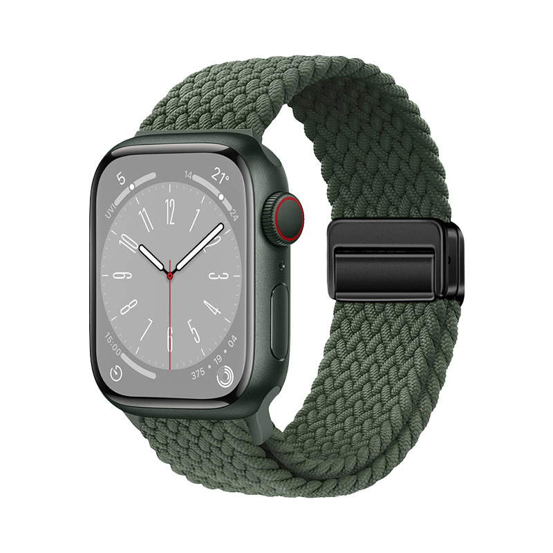 Bal-z Apple Watch 40mm Zore KRD-134 Örgü Tasarımlı Hasır Kordon Strap Kayış