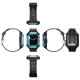 Apple Watch 40mm Zore KRD-88 Sert PC Kasa Koruyuculu Silikon Kordon Apple Watch 40mm Zore KRD-88 Sert PC Kasa Koruyuculu Silikon Kordon