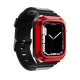 Apple Watch 40mm Zore KRD-88 Sert PC Kasa Koruyuculu Silikon Kordon Apple Watch 40mm Zore KRD-88 Sert PC Kasa Koruyuculu Silikon Kordon