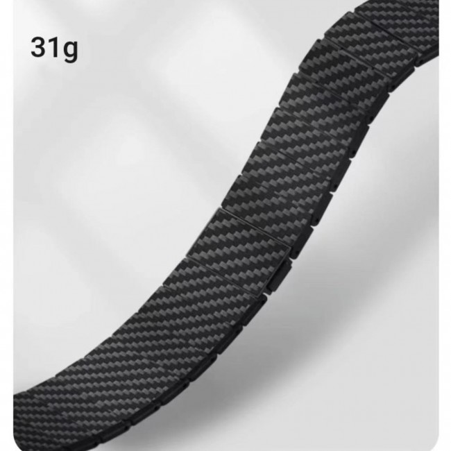 Apple Watch 40mm Zore KRD-90 600D Karbon Fiber Kordon Apple Watch 40mm Zore KRD-90 600D Karbon Fiber Kordon