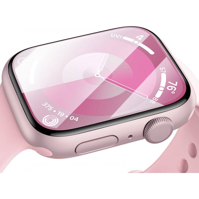 Apple Watch 41mm Benks Ultra Shield PMMA Pet Saat Ekran Koruyucu Apple Watch 41mm Benks Ultra Shield PMMA Pet Saat Ekran Koruyucu