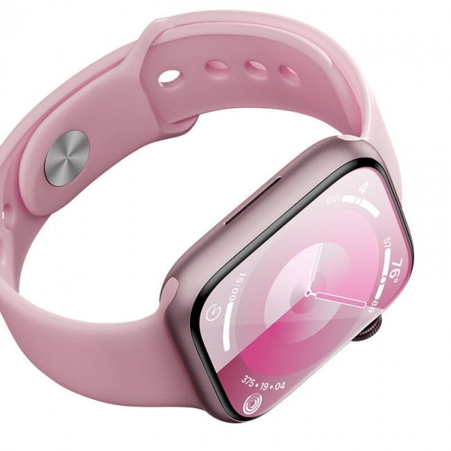Apple Watch 41mm Benks Ultra Shield PMMA Pet Saat Ekran Koruyucu Apple Watch 41mm Benks Ultra Shield PMMA Pet Saat Ekran Koruyucu
