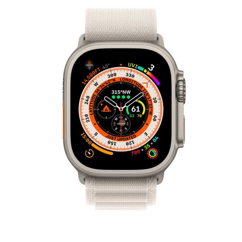 Bal-z Apple Watch 42mm Kordon Wiwu WU-01 Hasır Örgü Strap Kayış