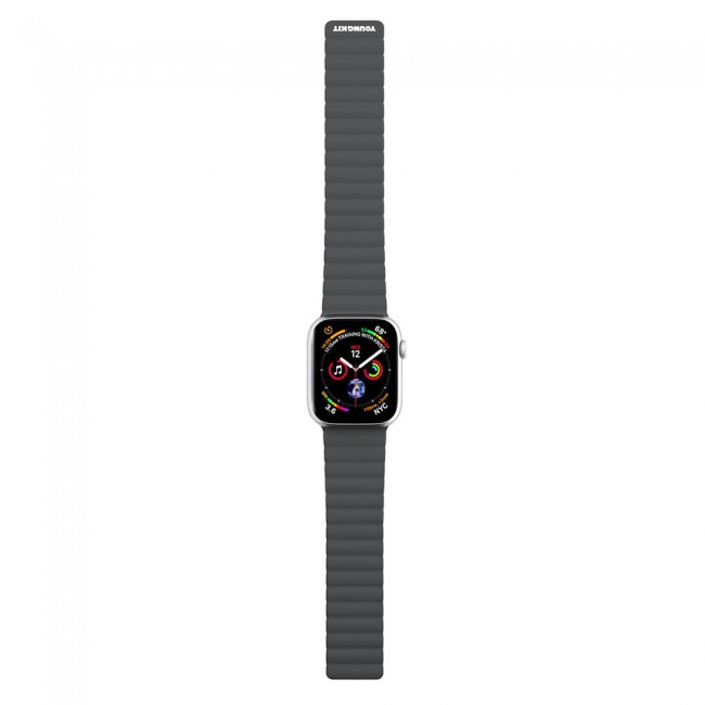 Apple Watch 42mm Kordon Youngkit Classical Magnetik Tak Çıkar Silikon Strap Kayış Apple Watch 42mm Kordon Youngkit Classical Magnetik Tak Çıkar Silikon Strap Kayış