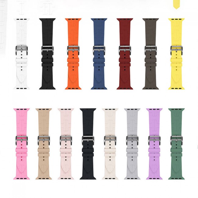 Apple Watch 42mm KRD-92 Silikon Kordon Apple Watch 42mm KRD-92 Silikon Kordon