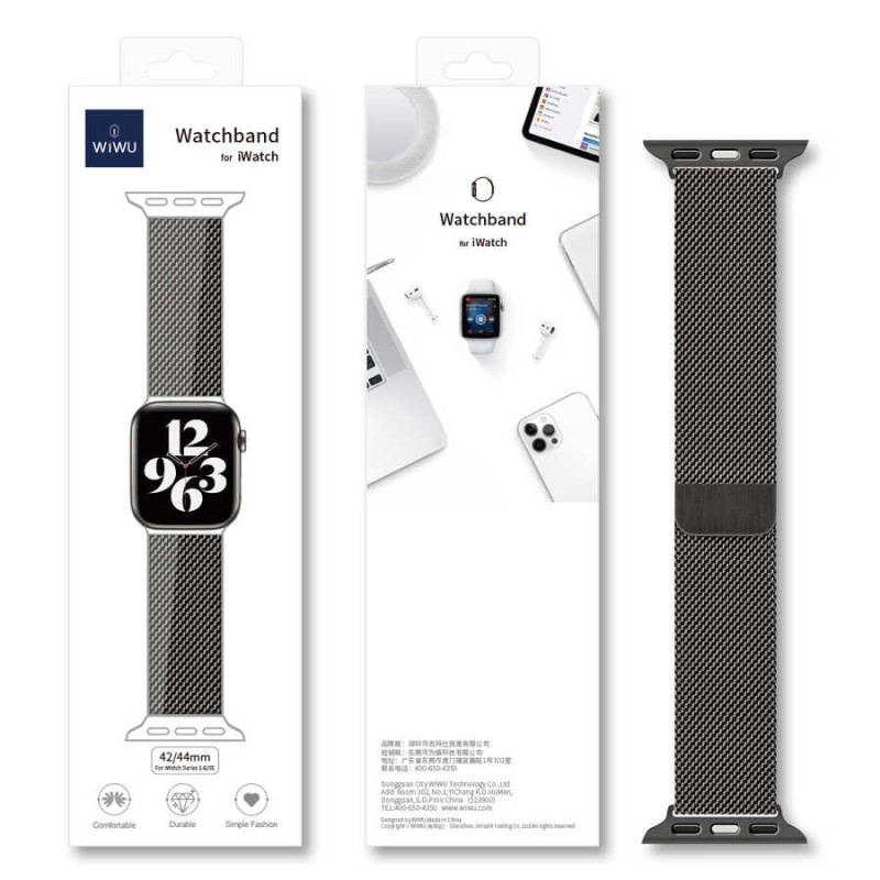 Bal-z Apple Watch 42mm Wiwu Minalo Metal Kordon