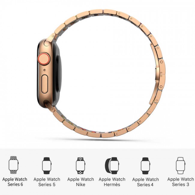 Apple Watch 42mm Wiwu Resin Steel Belt Metal Kordon Apple Watch 42mm Wiwu Resin Steel Belt Metal Kordon