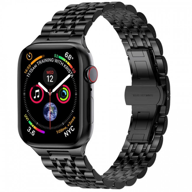 Apple Watch 42mm Wiwu Seven Beads Steel Belt Metal Kordon Apple Watch 42mm Wiwu Seven Beads Steel Belt Metal Kordon