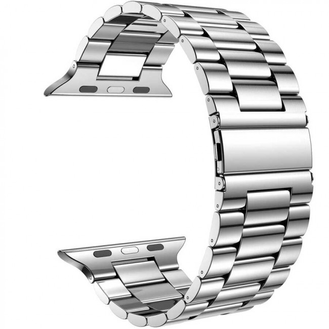 Apple Watch 42mm Wiwu Ultra Thin Steel Belt Three Beads Metal Kordon Apple Watch 42mm Wiwu Ultra Thin Steel Belt Three Beads Metal Kordon