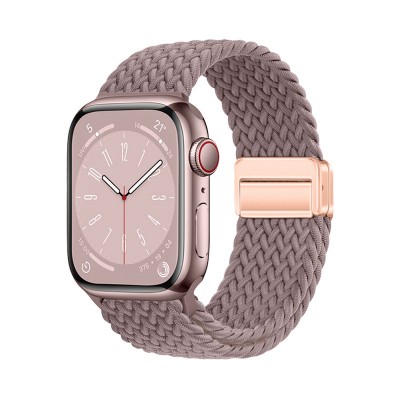 Bal-z Apple Watch 42mm Zore KRD-134 Örgü Tasarımlı Hasır Kordon Strap Kayış