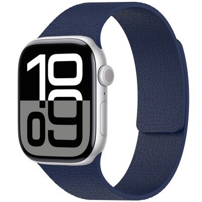 Bal-z Apple Watch 42mm Zore KRD-136 Kabartma Desenli Silikon Kordon