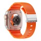 Apple Watch 42mm Zore KRD-145 Metal Tokalı Silikon Kordon Apple Watch 42mm Zore KRD-145 Metal Tokalı Silikon Kordon